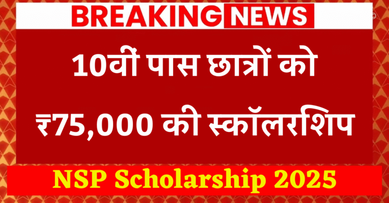 NSP Scholarship 2025